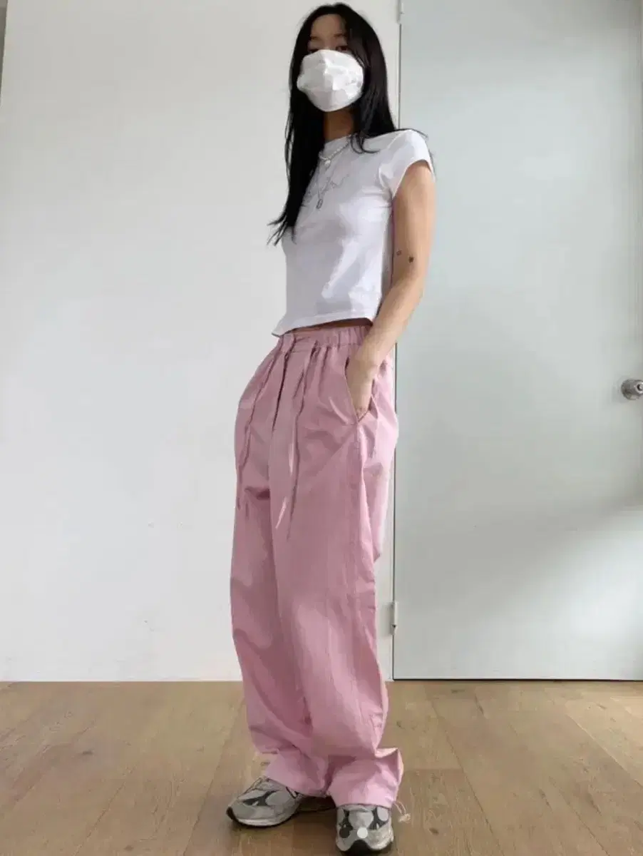 이너뮤트 baby cotton pants 핑크